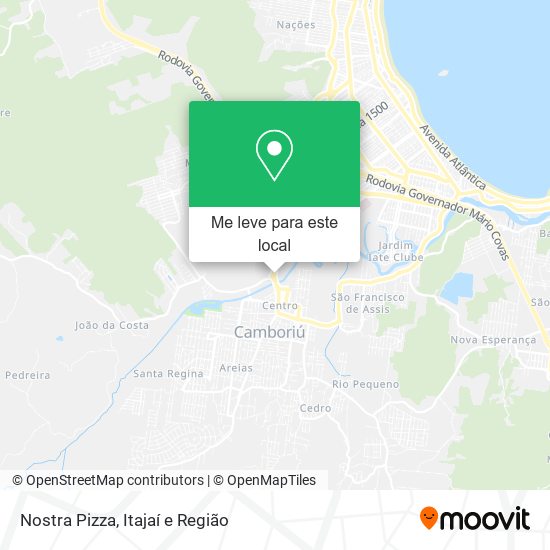 Nostra Pizza mapa