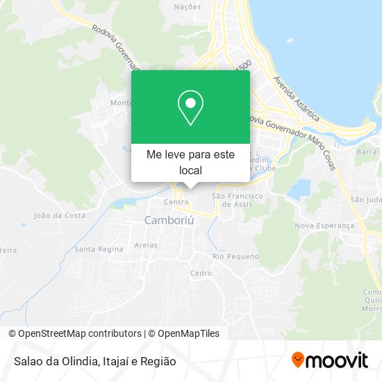 Salao da Olindia mapa