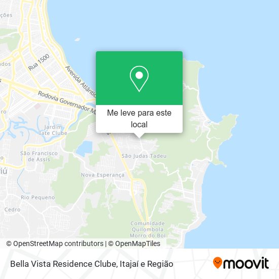 Bella Vista Residence Clube mapa