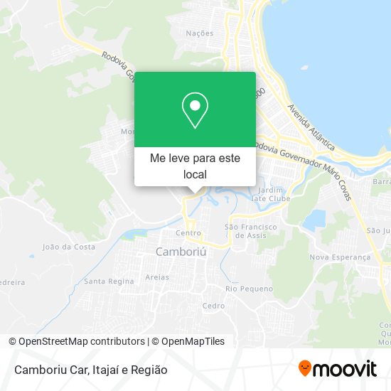 Camboriu Car mapa