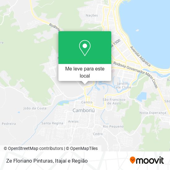 Ze Floriano Pinturas mapa