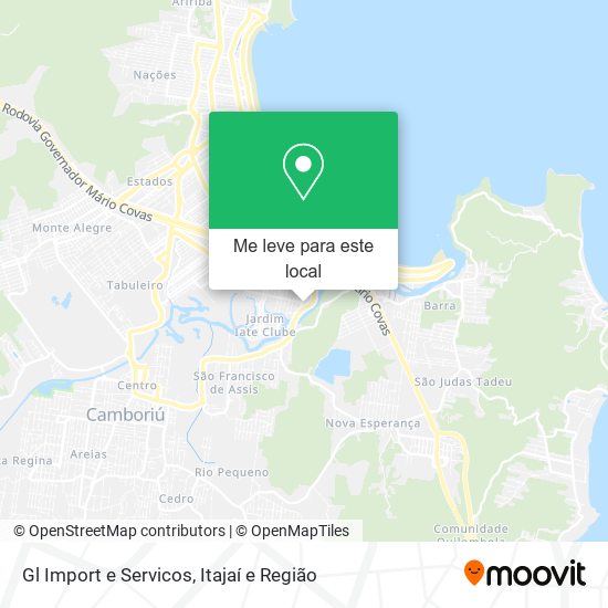 Gl Import e Servicos mapa