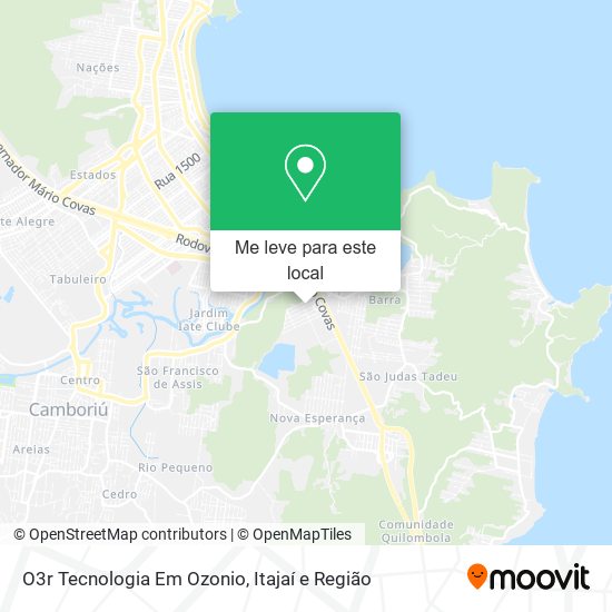 O3r Tecnologia Em Ozonio mapa