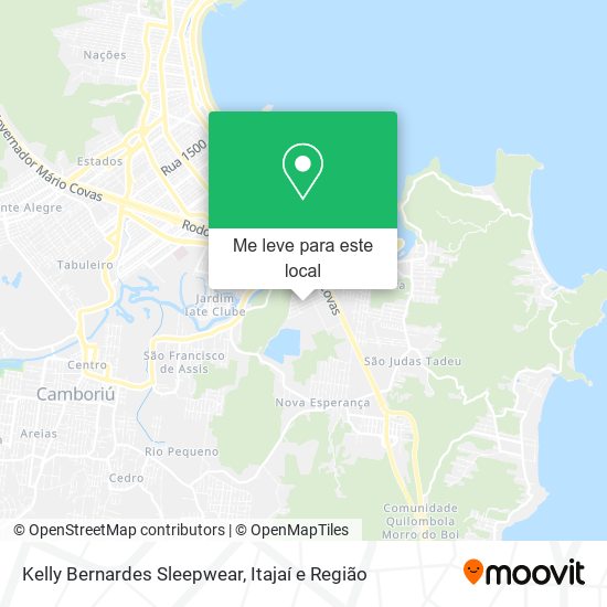 Kelly Bernardes Sleepwear mapa