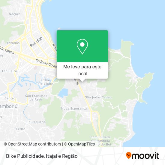 Bike Publicidade mapa