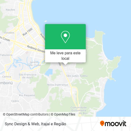 Sync Design & Web mapa