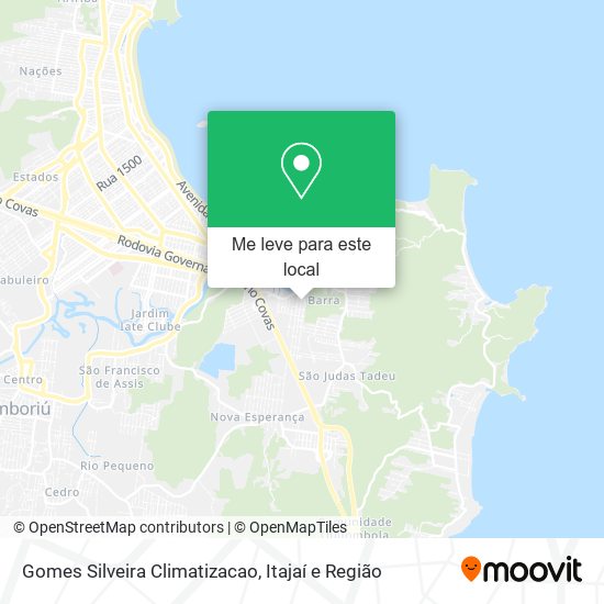 Gomes Silveira Climatizacao mapa