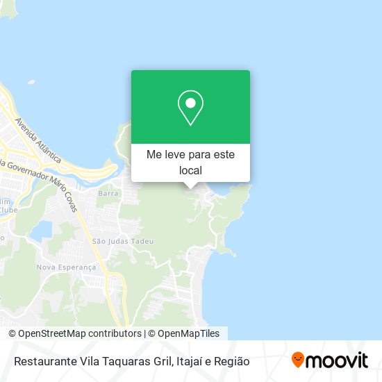 Restaurante Vila Taquaras Gril mapa