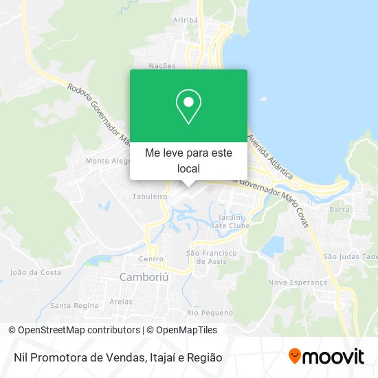Nil Promotora de Vendas mapa