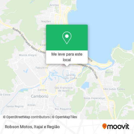 Robson Motos mapa