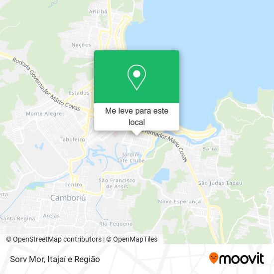 Sorv Mor mapa