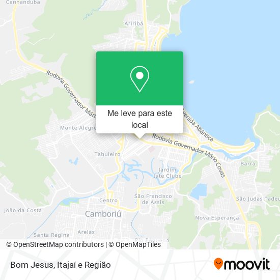 Bom Jesus mapa