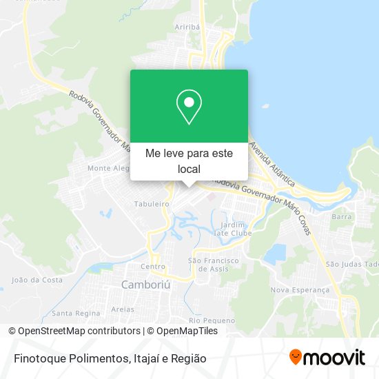 Finotoque Polimentos mapa