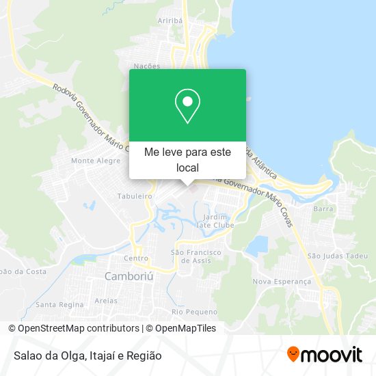 Salao da Olga mapa