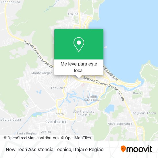 New Tech Assistencia Tecnica mapa