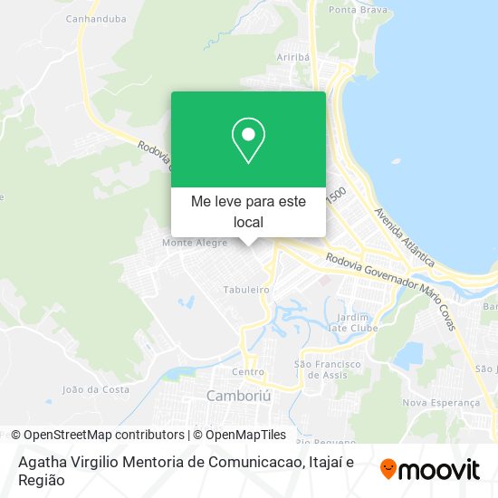 Agatha Virgilio Mentoria de Comunicacao mapa