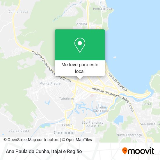 Ana Paula da Cunha mapa