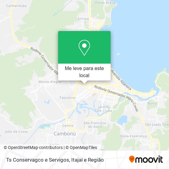 Ts Conservagco e Servigos mapa