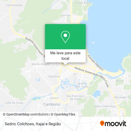 Sedric Colchoes mapa
