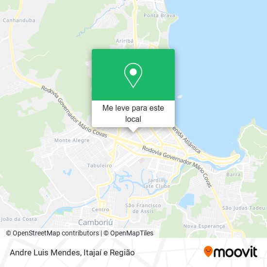 Andre Luis Mendes mapa