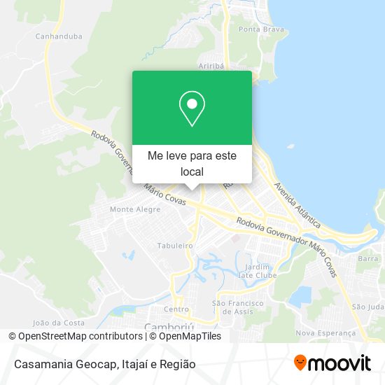 Casamania Geocap mapa