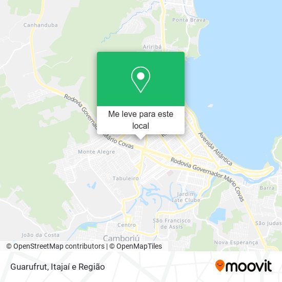 Guarufrut mapa