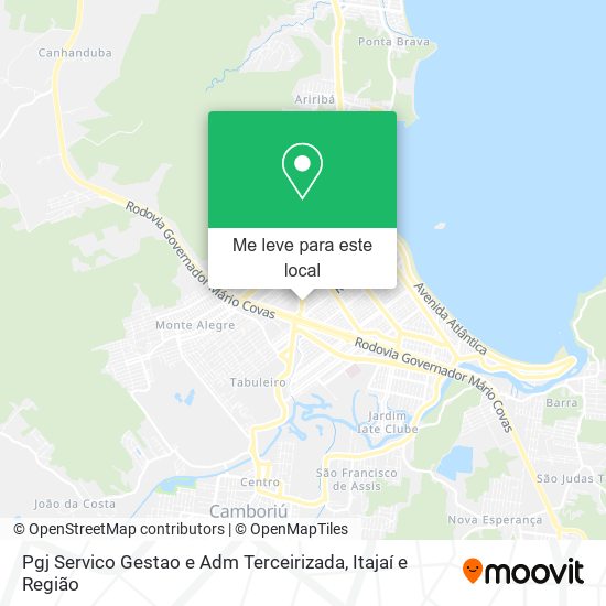 Pgj Servico Gestao e Adm Terceirizada mapa