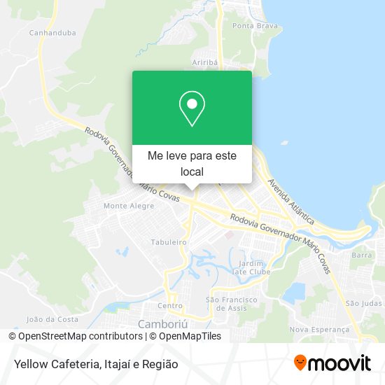 Yellow Cafeteria mapa