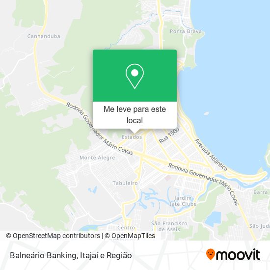 Balneário Banking mapa