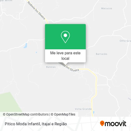 Pitico Moda Infantil mapa