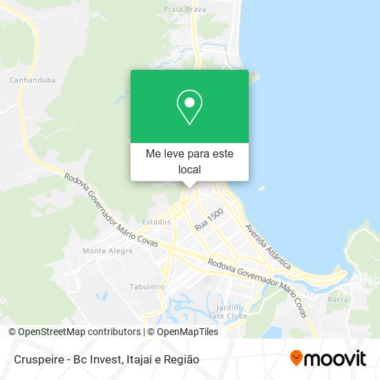 Cruspeire - Bc Invest mapa
