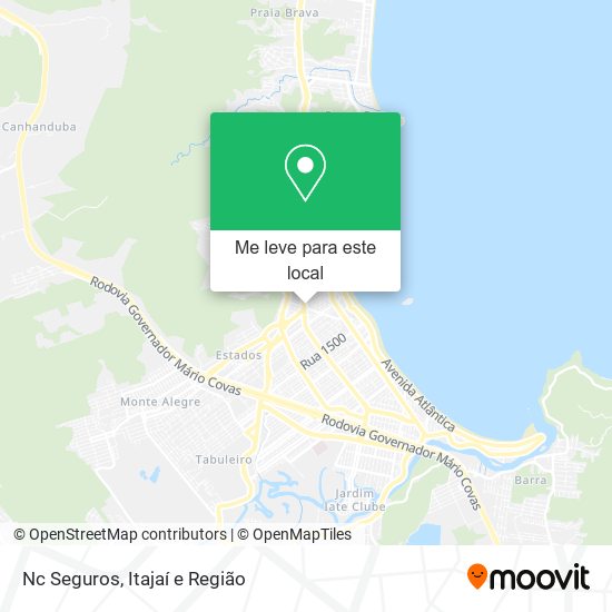 Nc Seguros mapa