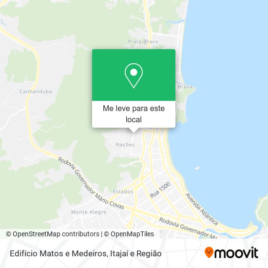 Edifício Matos e Medeiros mapa