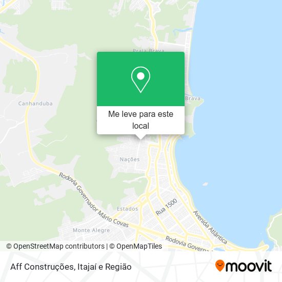 Aff Construções mapa