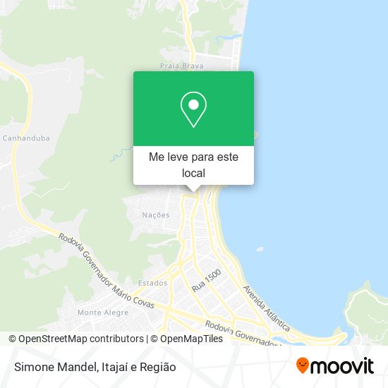 Simone Mandel mapa