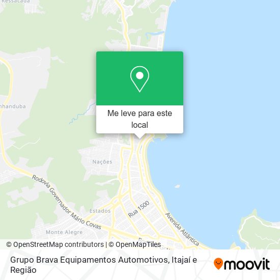Grupo Brava Equipamentos Automotivos mapa