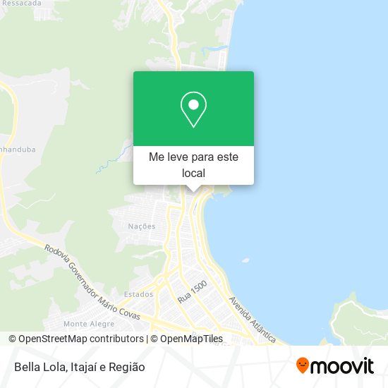 Bella Lola mapa