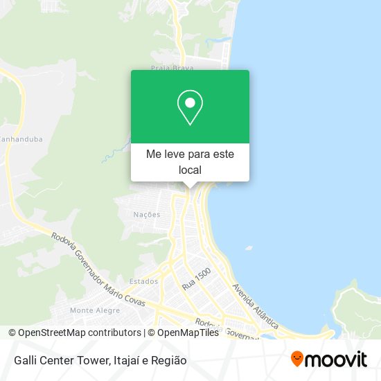 Galli Center Tower mapa
