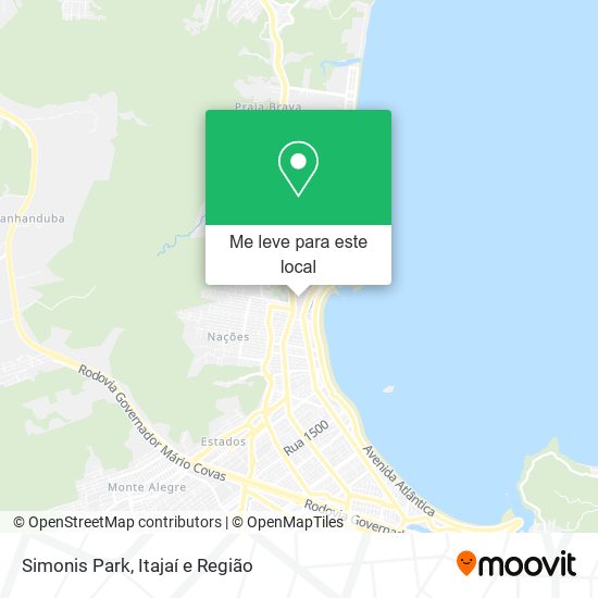 Simonis Park mapa