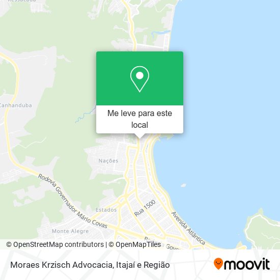 Moraes Krzisch Advocacia mapa