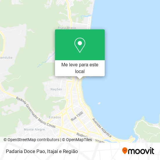 Padaria Doce Pao mapa