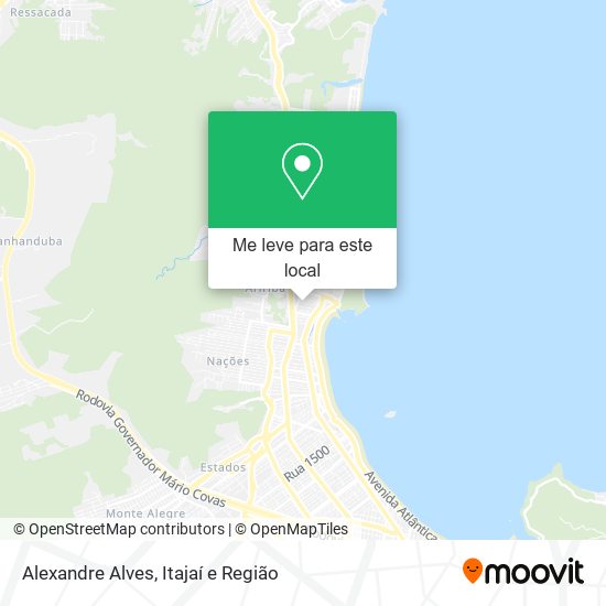 Alexandre Alves mapa