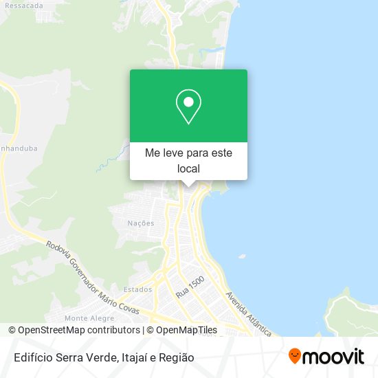 Edifício Serra Verde mapa