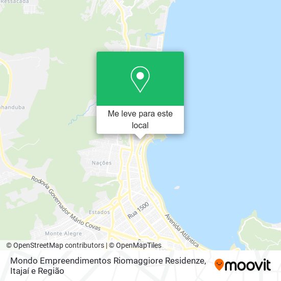 Mondo Empreendimentos Riomaggiore Residenze mapa