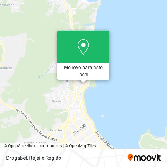 Drogabel mapa