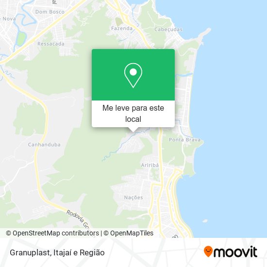 Granuplast mapa