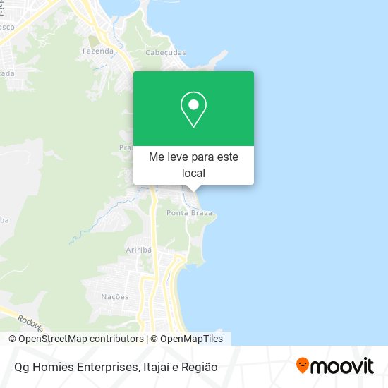 Qg Homies Enterprises mapa