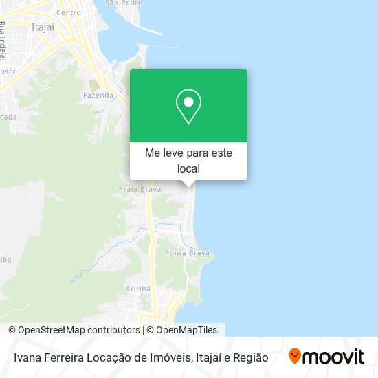 Ivana Ferreira Locação de Imóveis mapa