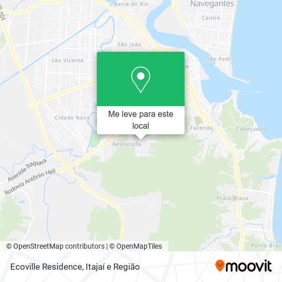 Ecoville Residence mapa