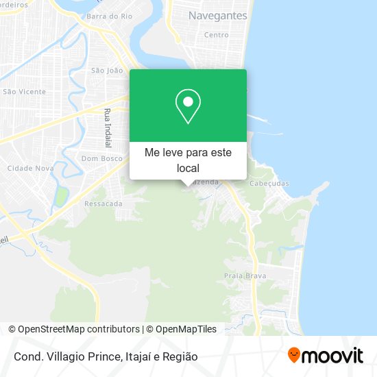 Cond. Villagio Prince mapa